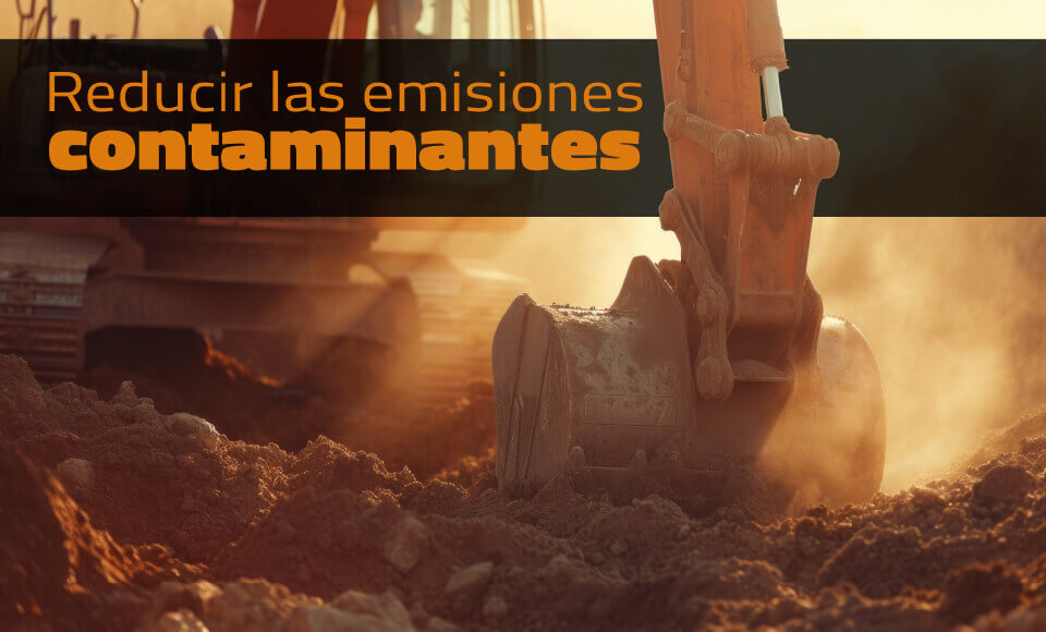 Formas de Reducir las emisiones contaminantes en obras de construcción