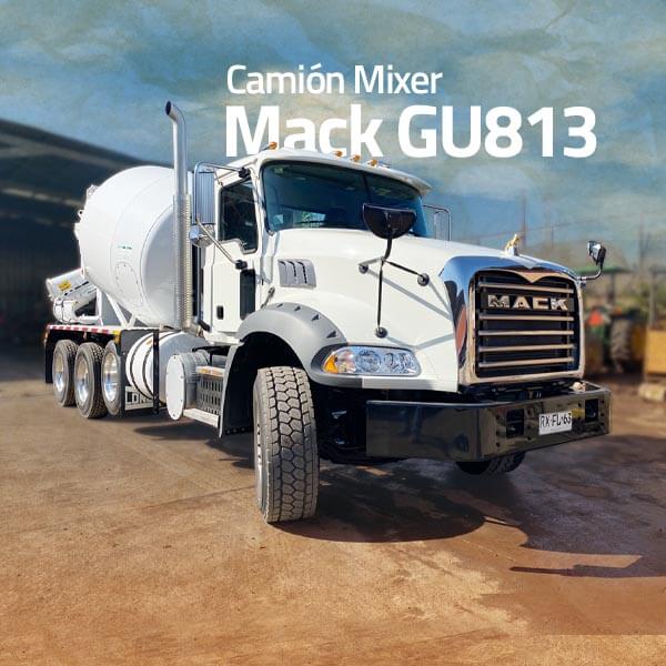 Camión Mixer Mack GU813