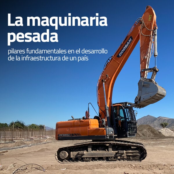 Excavadoras en Chile: Historia y evolución