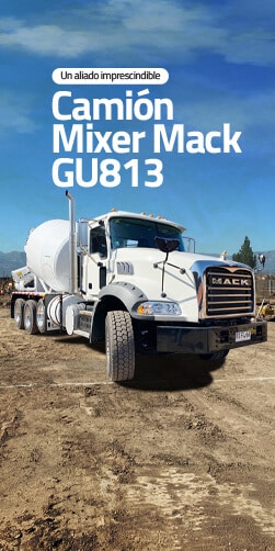 Camión Mixer Mack GU813