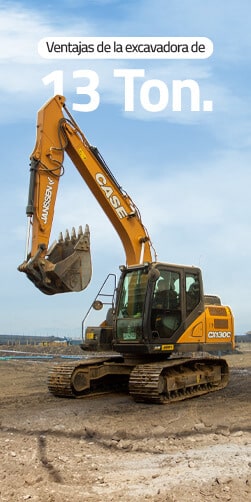 Ventajas de la excavadora de 13 toneladas