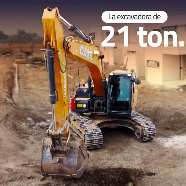 Excavadora de 21 toneladas