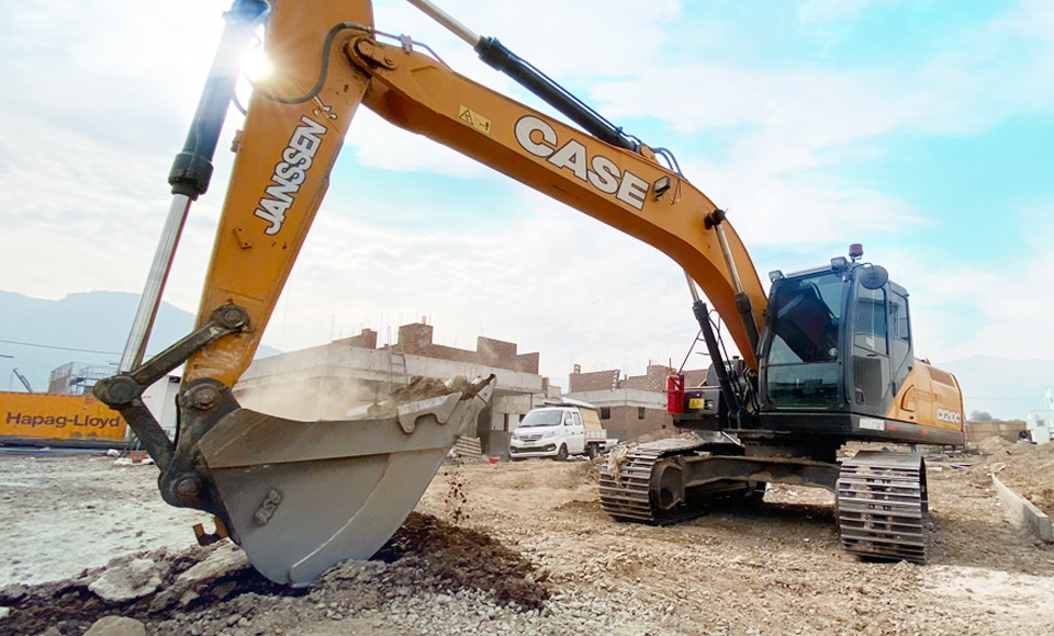 Excavadoras en proyectos de precisión