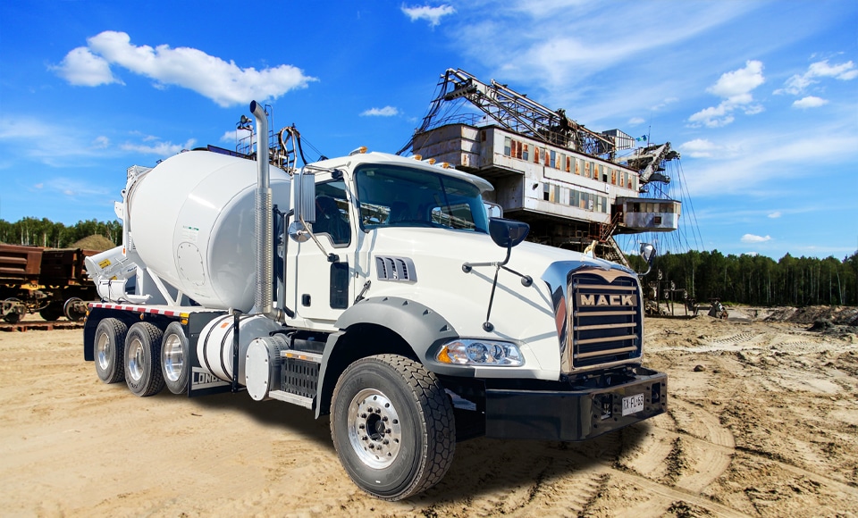 Camiones Mixer para minería.