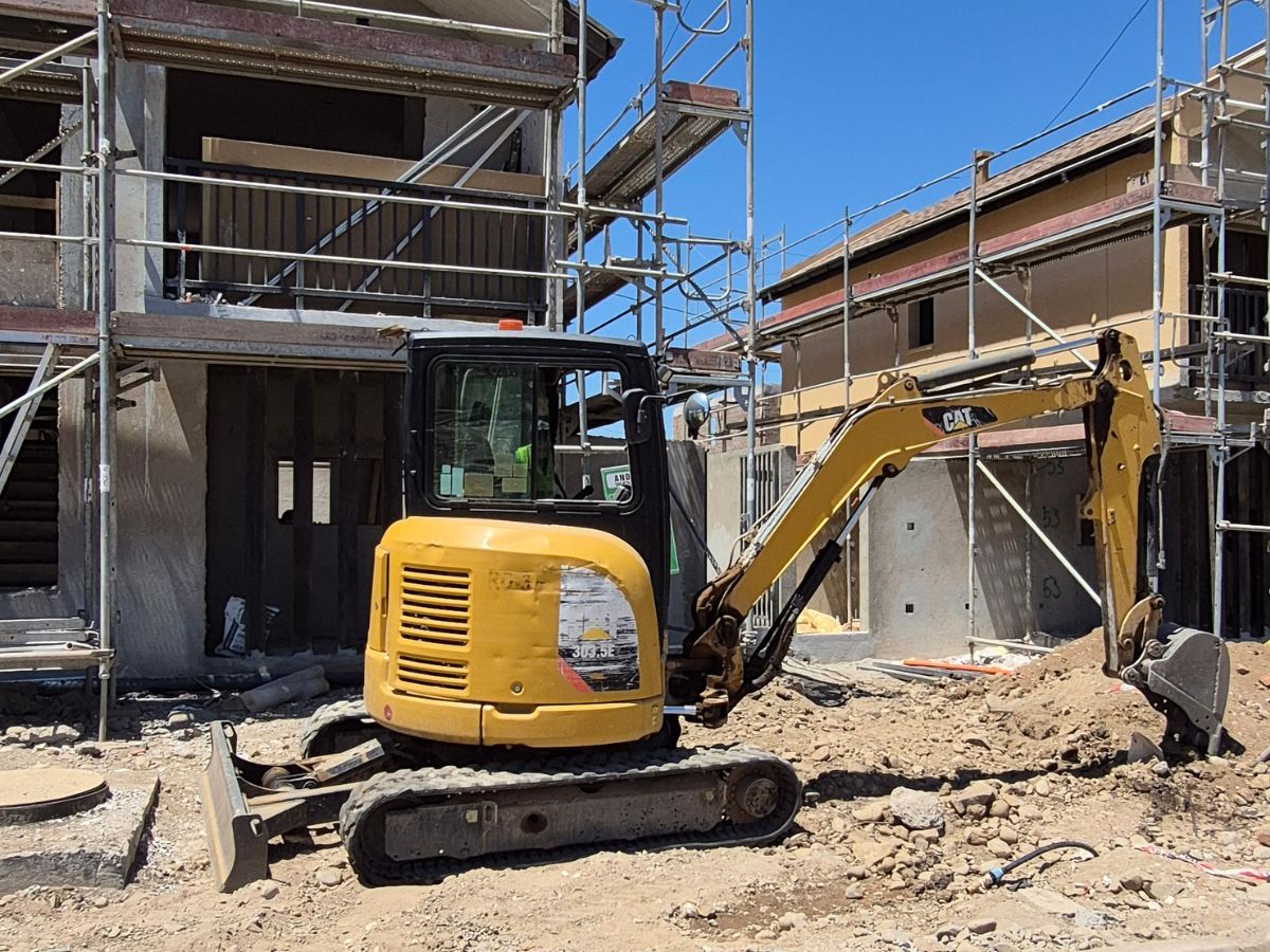 Miniexcavadora Caterpillar 303.5 año 2020, código de flota RO31, en venta en Maquinaria Carrán